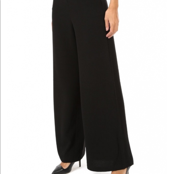 Zimmermann Black Wide Leg High Waisted Trouser - Picture 9 of 15